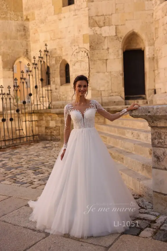 LI-1051 dentelle bustier plongeant – Image 3