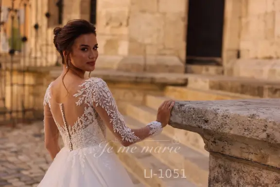 LI-1051 dentelle bustier plongeant – Image 2