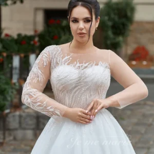 WS-Orchid contemporaine en tulle