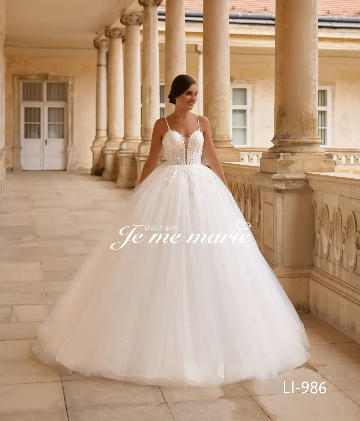 LI-986 robe princesse en tulle – Image 2