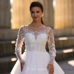 LI-1081 robe en dentelle