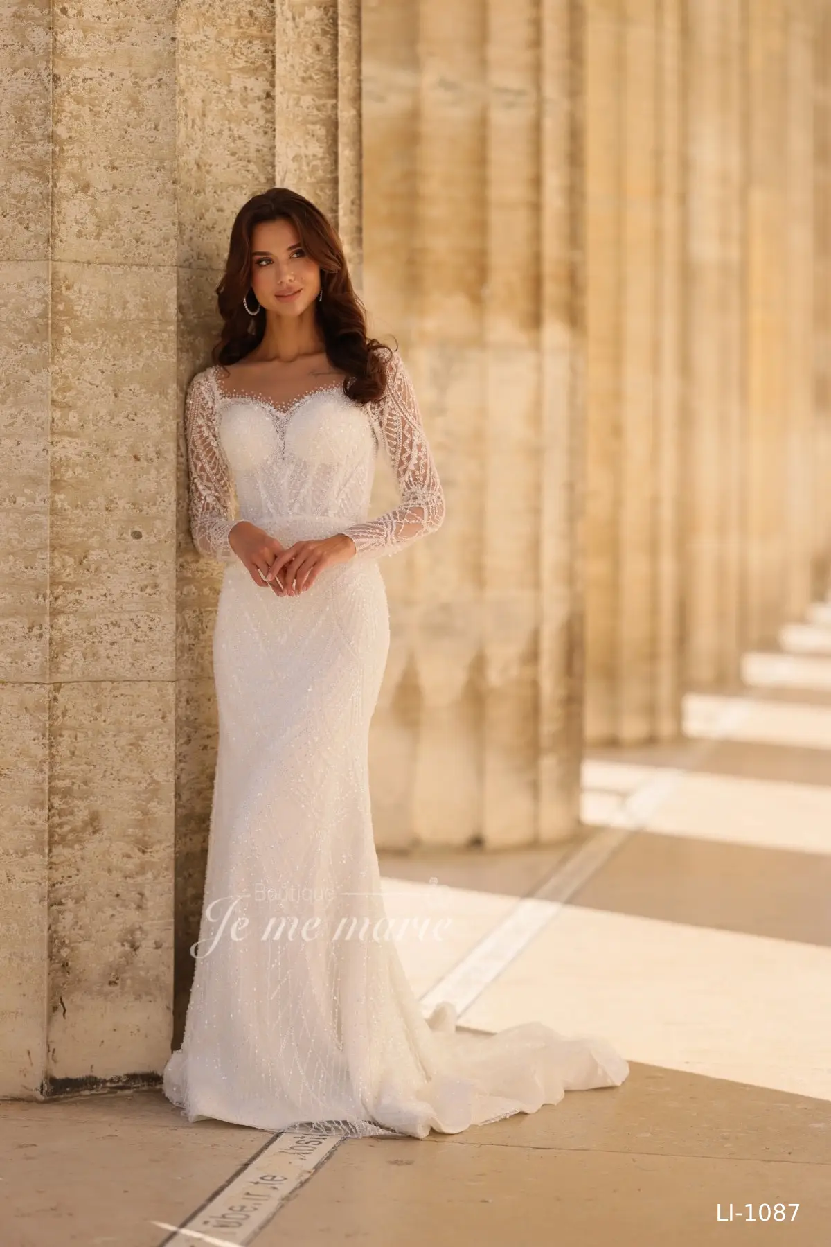 LI-1087 trompette dentelle