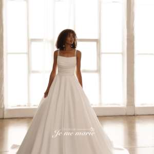 robe de mariée élégante à bretelles wm 709